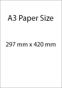 Size pixels a3 in Letter Size