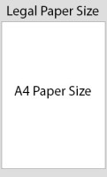 Legal paper size in pixels » Paper formats | sizes & dimensions